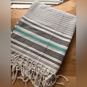 Brand New West Elm 100% Cotton Queen Blanket